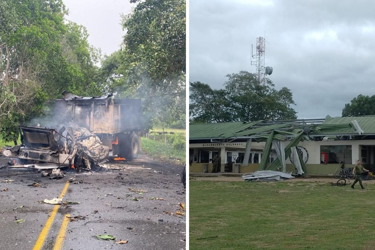 Atención: por lo menos 13 heridos en Arauca tras atentado con explosivos a base militar 