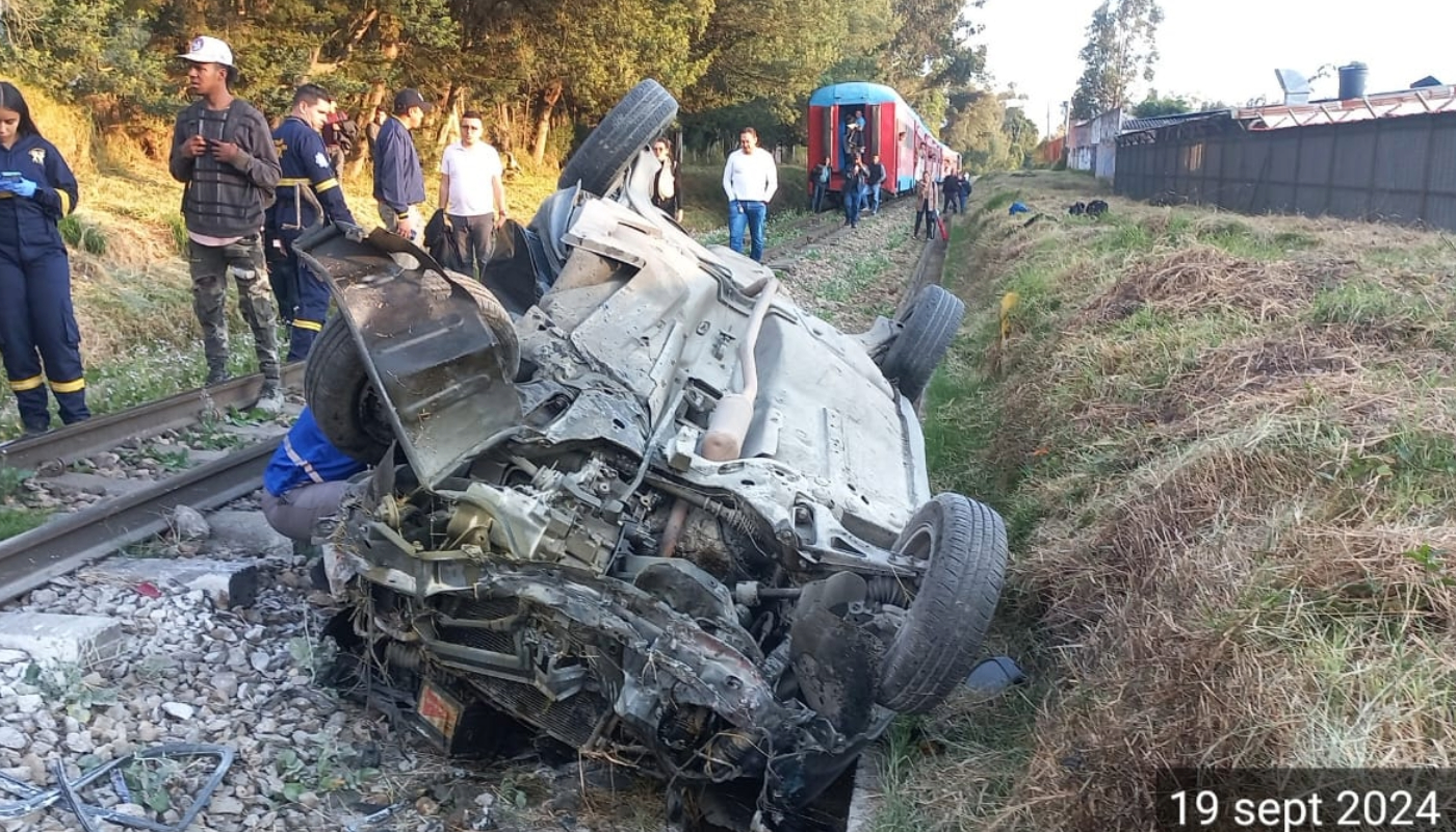 Grave accidente tren de la Sabana.