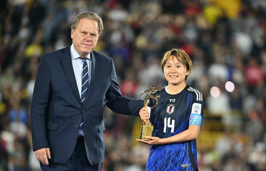 Por qué Ramón Jesurun apareció en final de Mundial Femenino Sub-20./ AFP