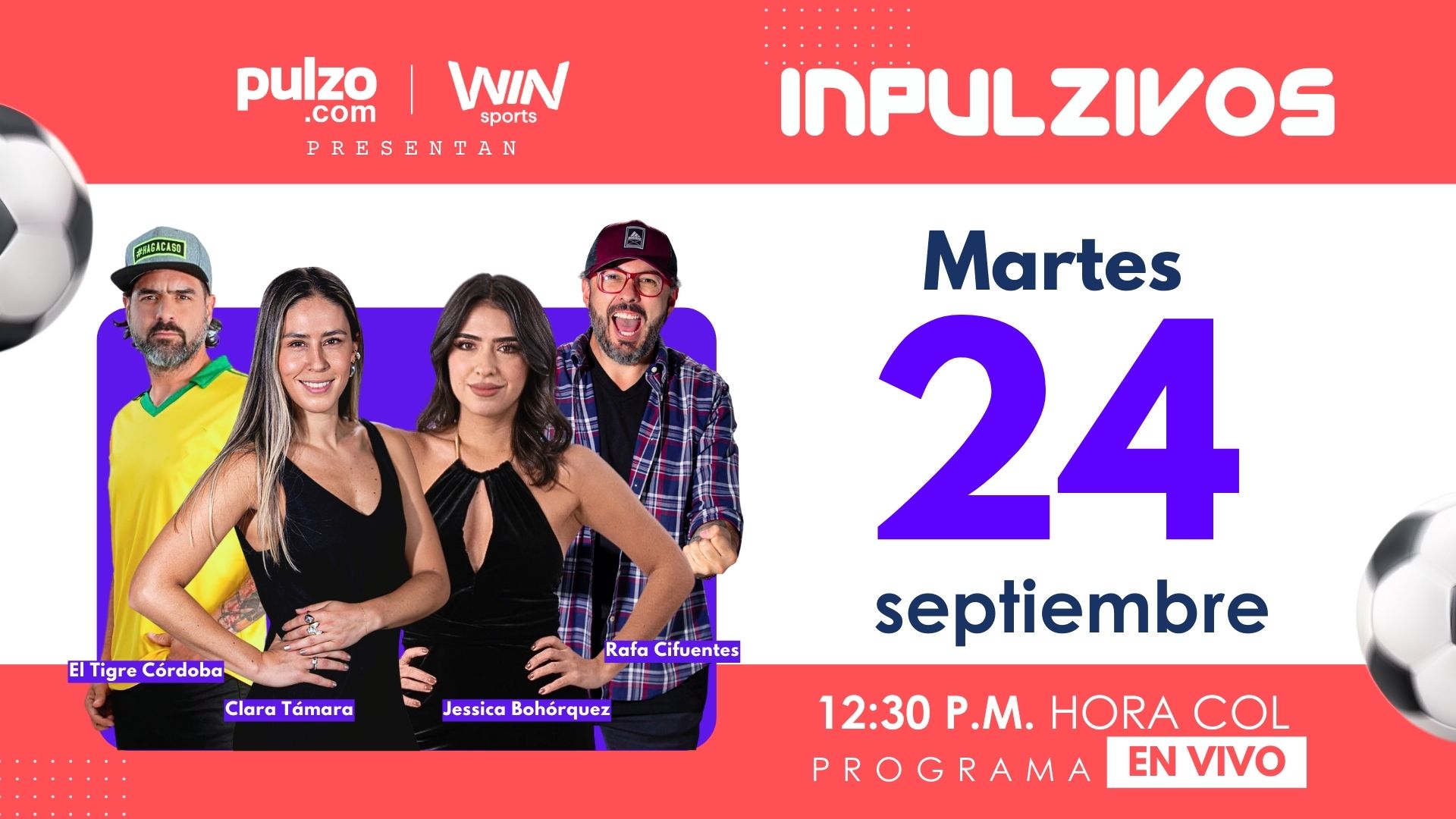 Inpulzivos en vivo.