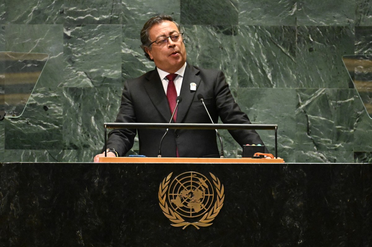 Discurso de Gustavo Petro en la ONU hablando sobre el mensaje de Dios e Israel.