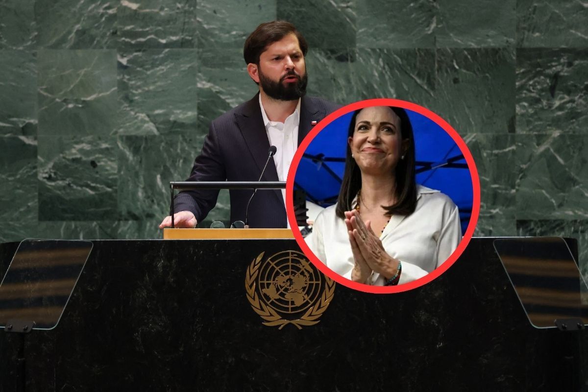 María Corina Machado agradeció discurso de Boric contra Maduro en ONU