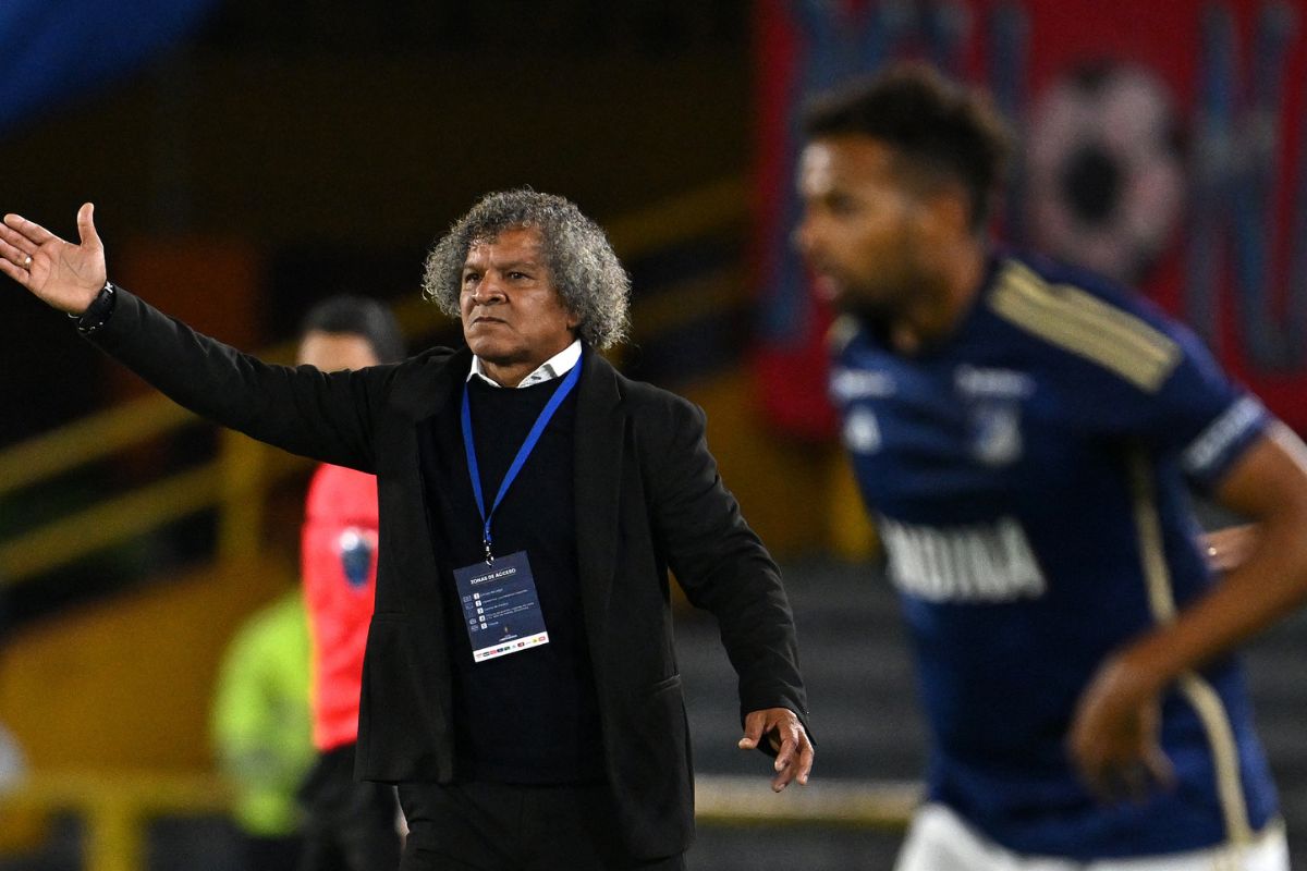 Alberto Gamero criticó arbitraje en partido Millonarios-Jaguares por anular gol