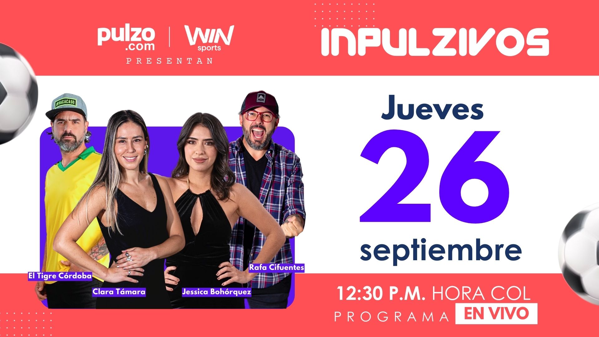 Inpulzivos en vivo.