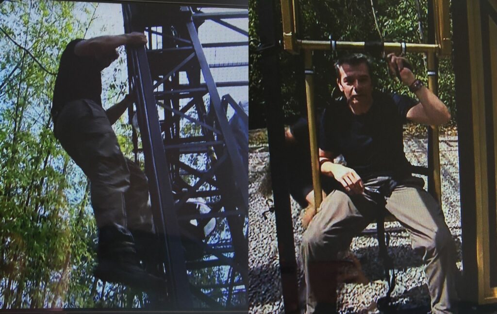 Iván Lalinde se atrevió a pasar las pistas del 'Desafío'. Foto: Caracol Televisión.