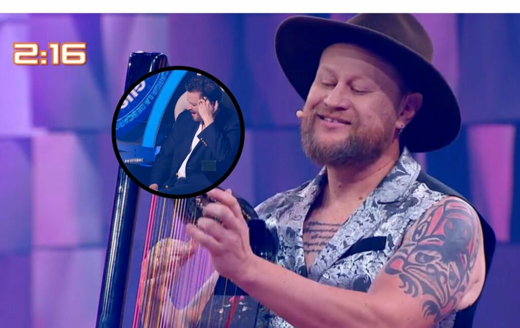 Edwin Guerrra hizo llorar a 'Gusi' en 'La descarga' 