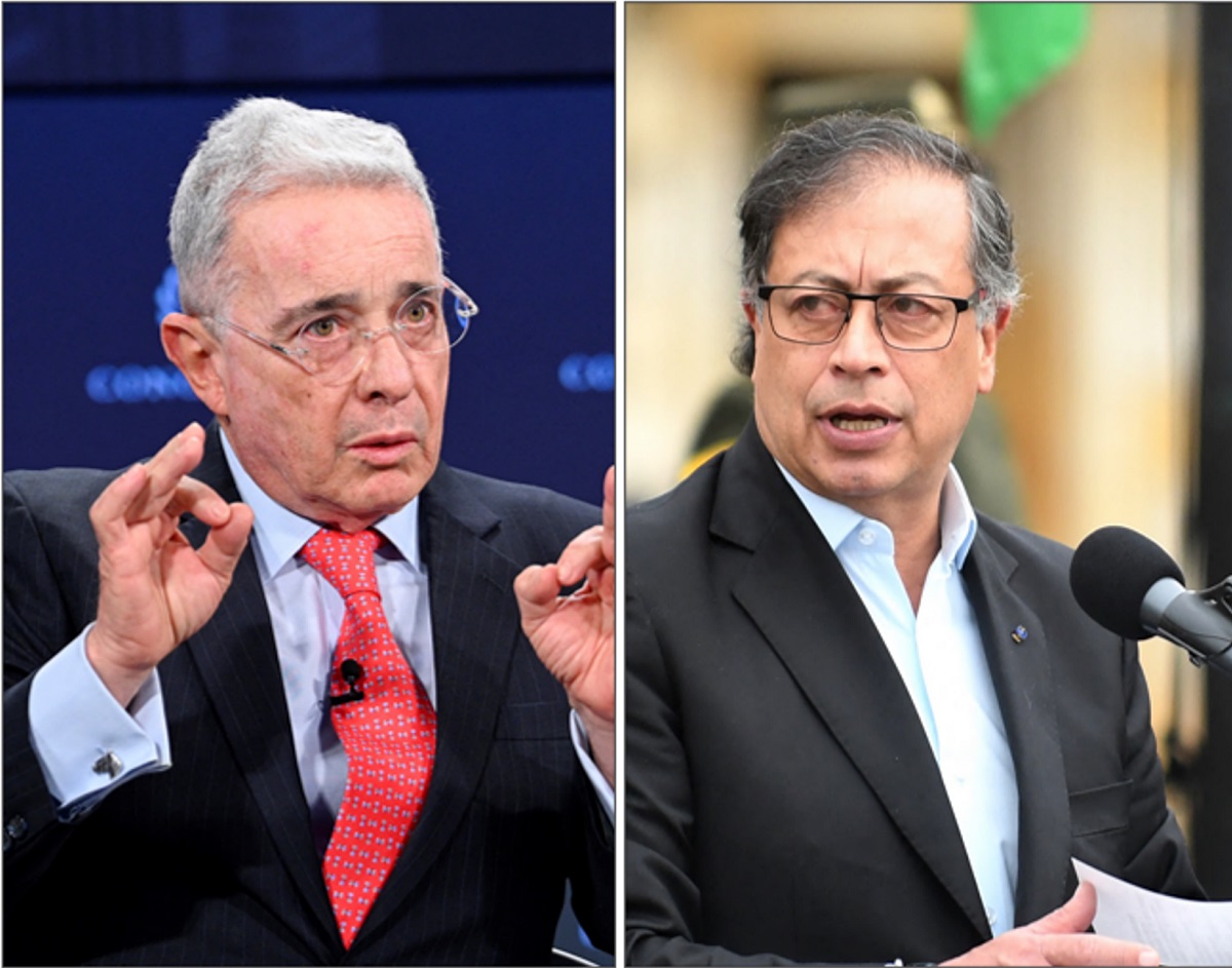 Gustavo Petro y Álvaro Uribe pelean por reactivar diálogos con paramilitares