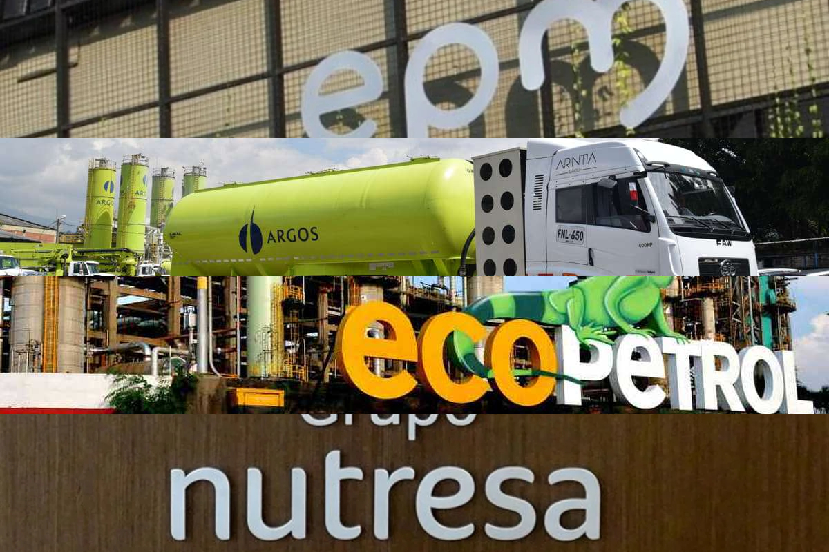 Argos, EPM, Nutresa y Ecopetrol, se pusieron a competir duro en prestigioso ranking mundial compitiendo con grandes multinacionales. 