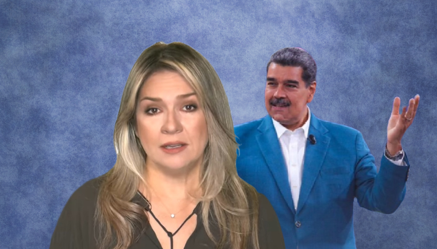 Nuevo choque entre Nicolás Maduro y Vicky Dávila.