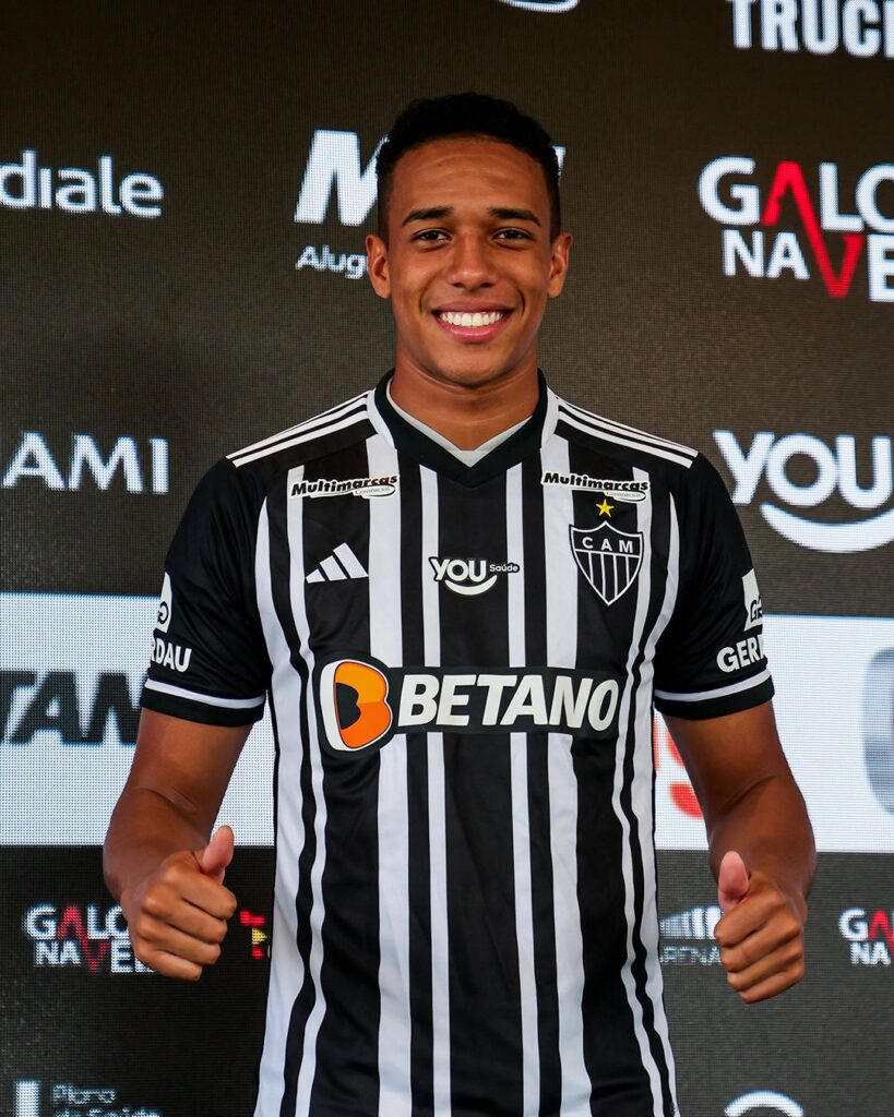 Brahian Palacios sueña con la Libertadores. / X: @Atletico