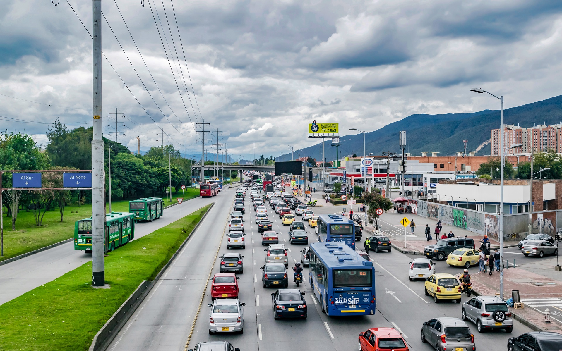 Zonas con más multas de tránsito en Bogotá.