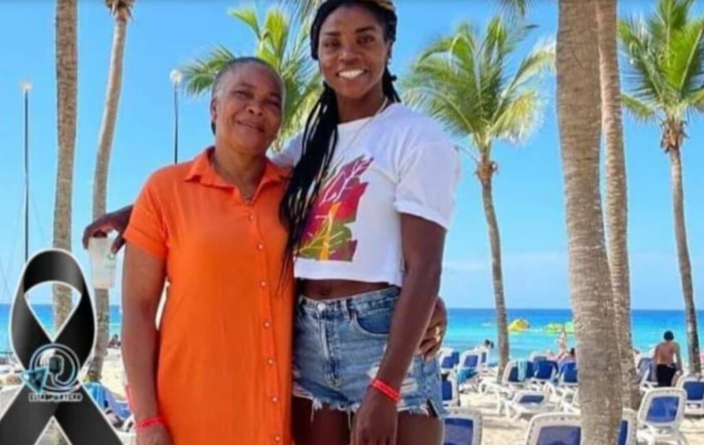 Francisca Mena y su hija, Caterine Ibargüen.