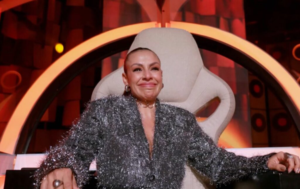Maía llora en 'La descarga'.