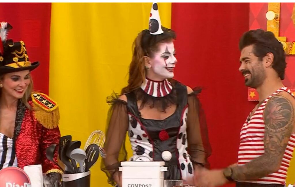 Catalina Gomez, Carolina Cruz y Juan Diego Vanegas.