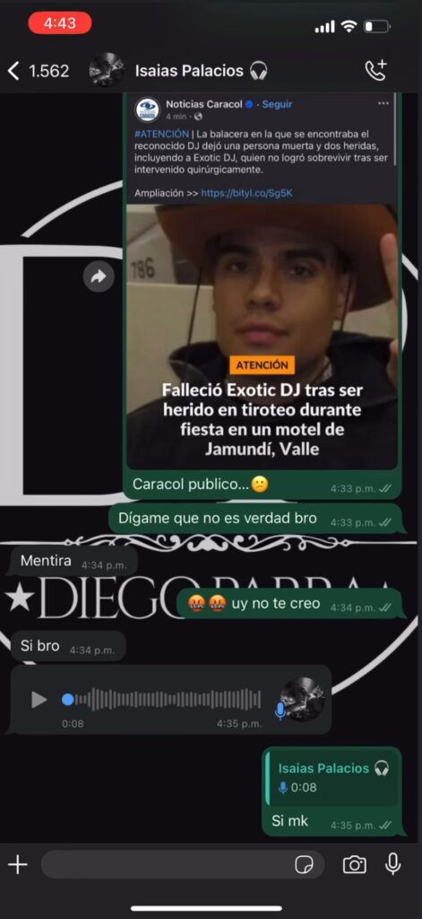 Amigos desmienten muerte de DJ Exotic.