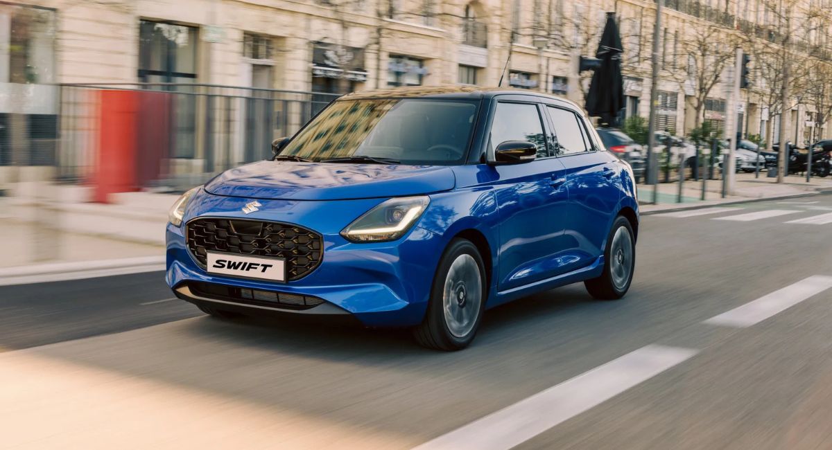 Suzuki Swift híbrido 2025 fue presentado en Colombia en el Salón del Automóvil: sin pico y placa y cuesta $68'990.000.