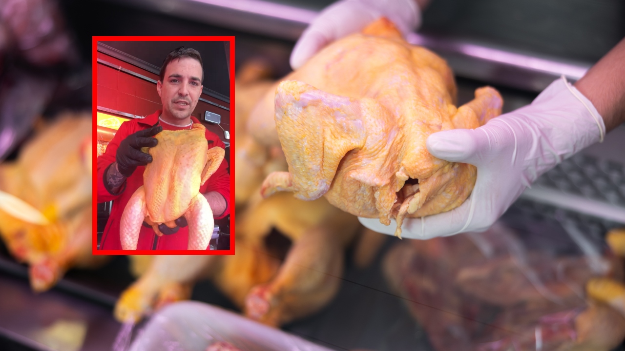 Pollo entero, a propósito de la mal compra que hacen quienes consumen este alimento: video