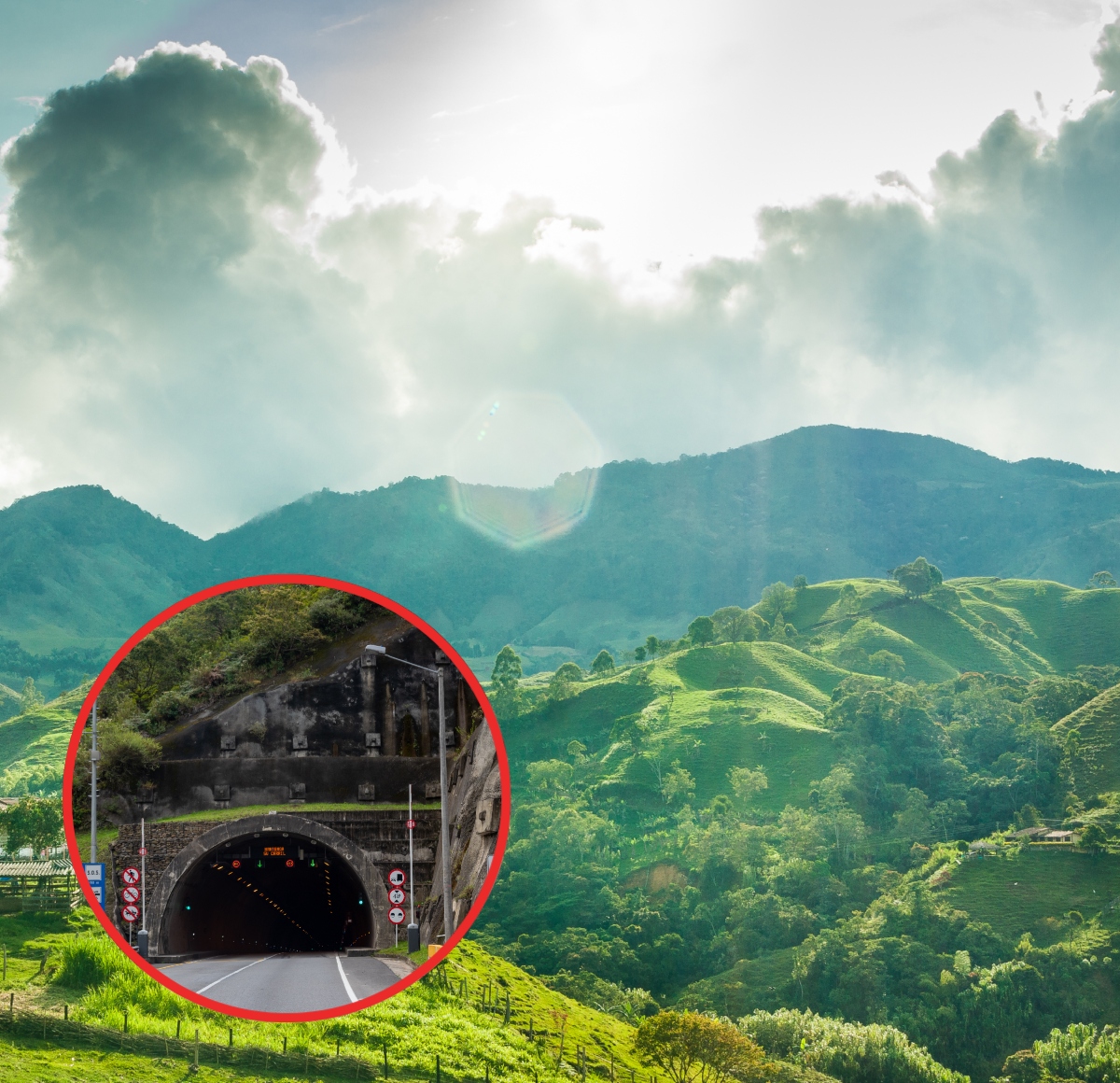 Dónde queda el túnel Las Mariposas en Colombia: planes pasando el lugar