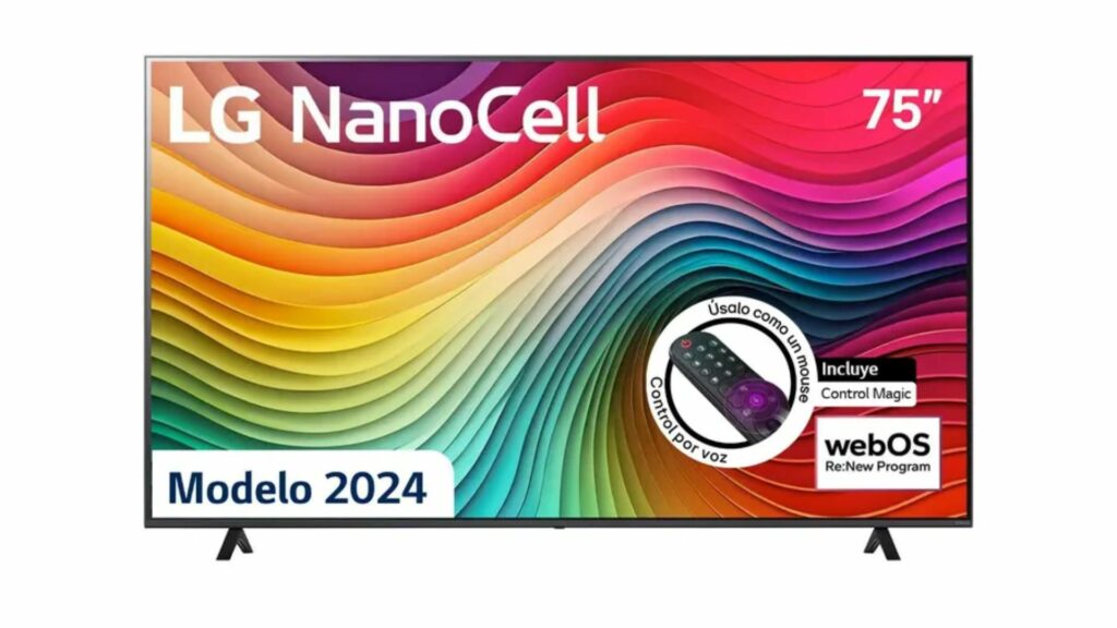 TV LG 75" Pulgadas 189 Cm 75 NANO80 4K-UHD NanoCell / Página Alkosto