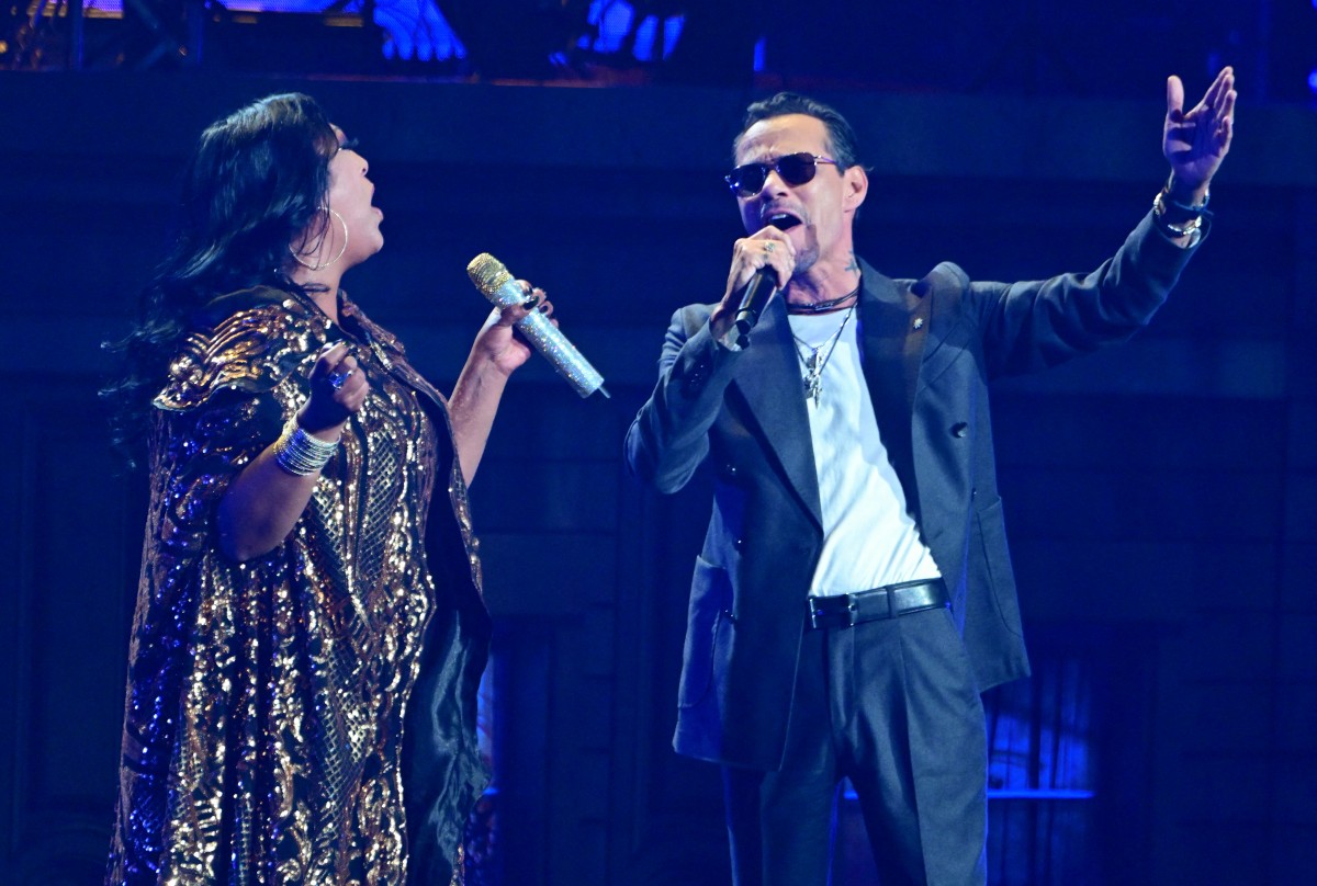 Marc Anthony se reconcilió con 'La India': cantaron juntos en los Latin Grammy