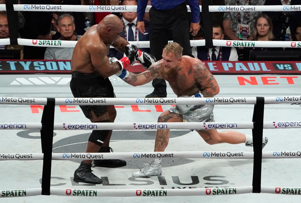 Cuánto ganaron Mike Tyson y Jake Paul por pelea organizada por Netflix