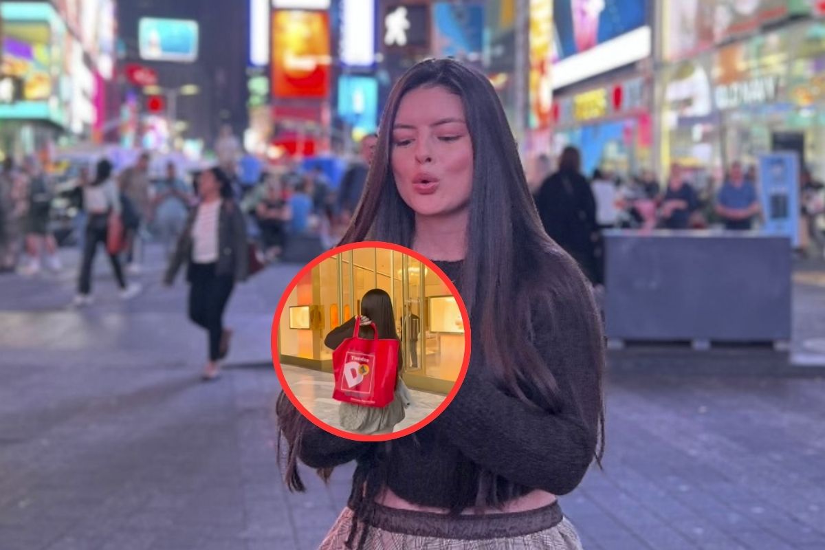 Bolsa del D1 se vuelve viral en Nueva York por video de colombiana