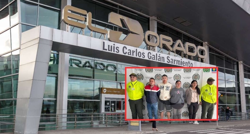 Arrestaron a cuatro empleados de seguridad que trabajaban en el aeropuerto El Dorado por tráfico de drogas