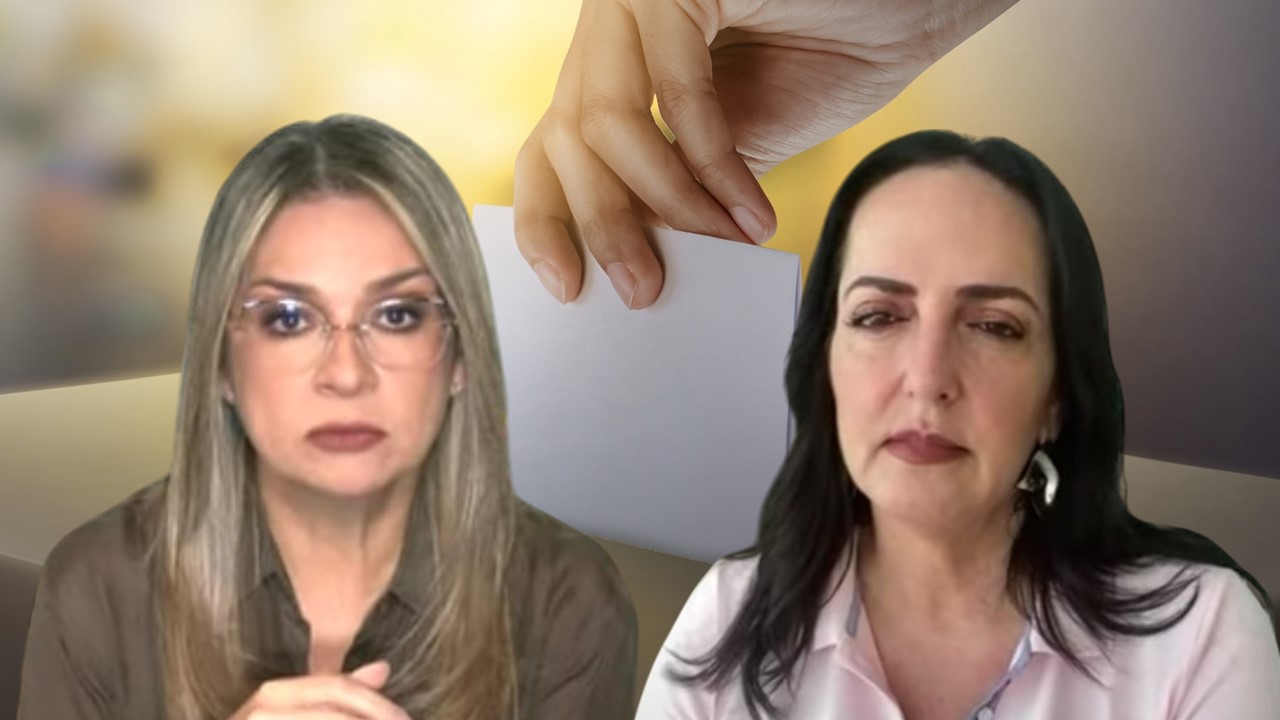 Vicky Dávila y María Fernanda Cabal pelean por ser candidatas presidenciales.