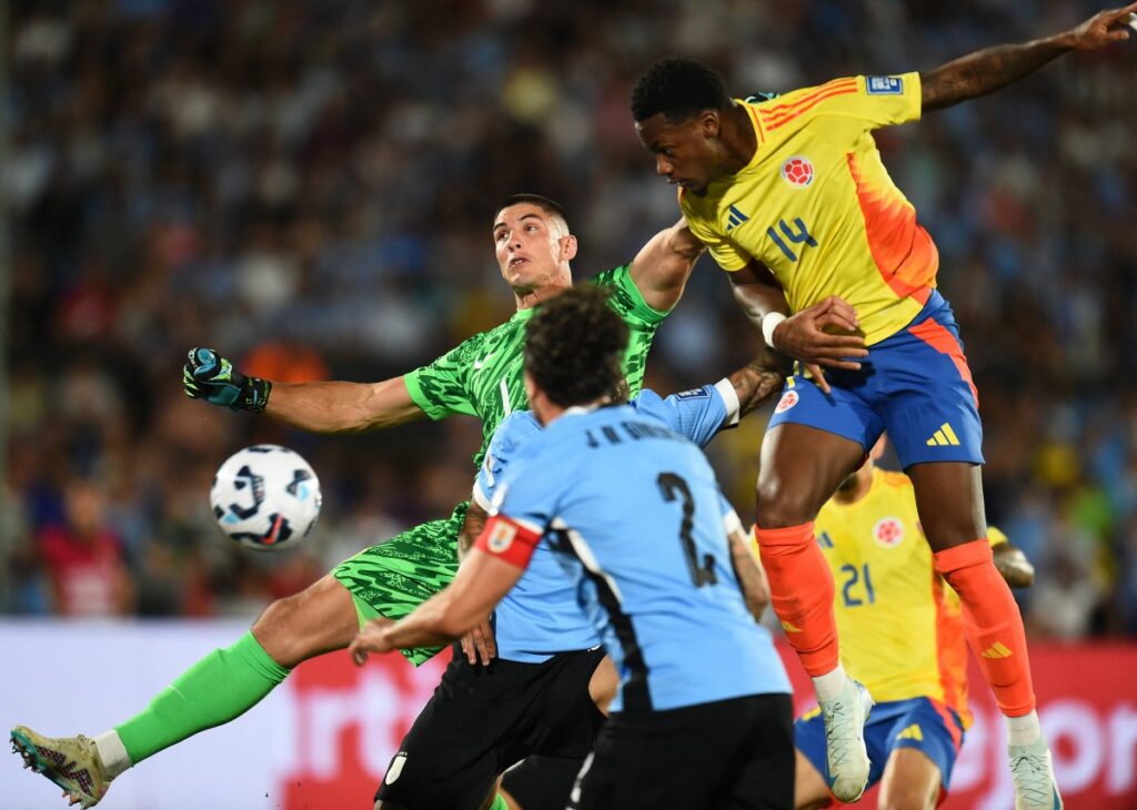 Durán se pierde el partido con Brasil. / AFP