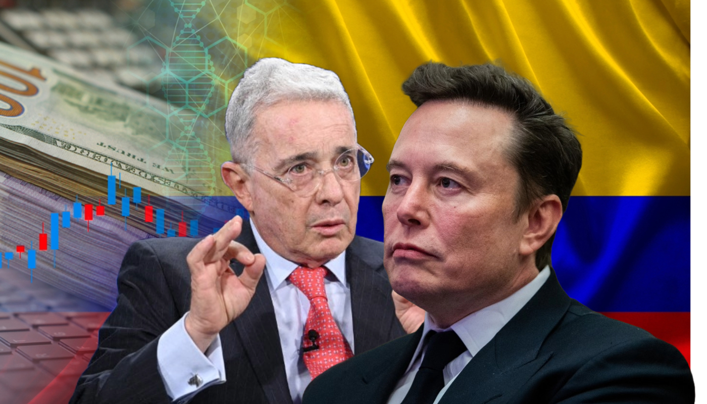 Uribe habla de empresa colombiana y Elon Musk.