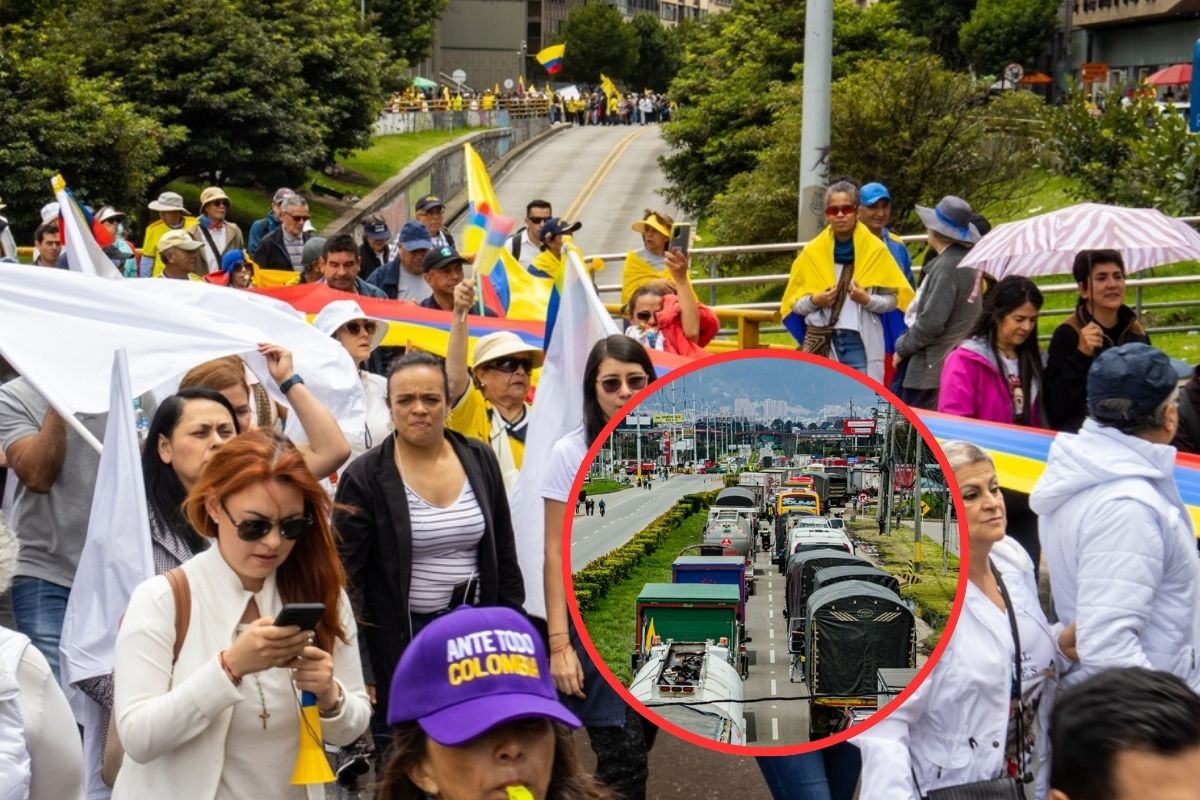 Marchas contra Gobierno Petro Puntos de encuentro el sábado 23 de noviembre