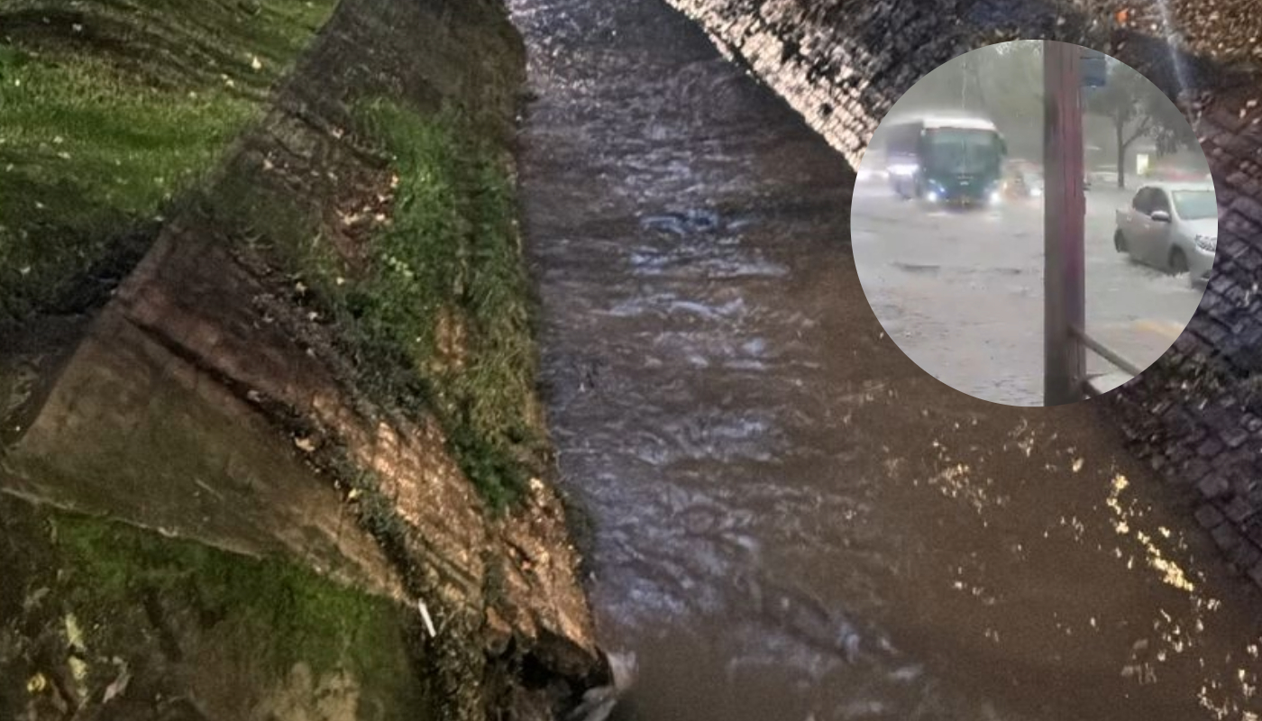 Emergencias por lluvias en Bogotá.