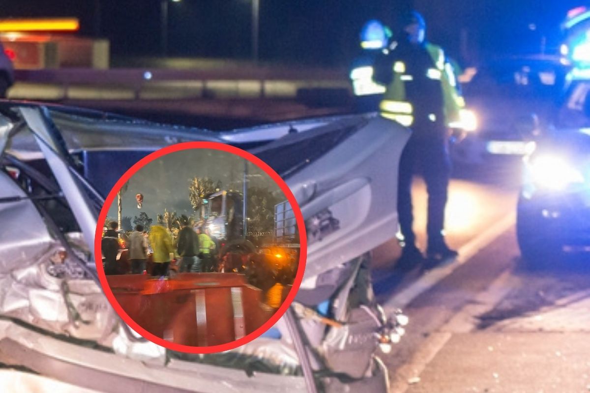 En Bogotá, grave accidente causa caos vehicular en avenida 68.