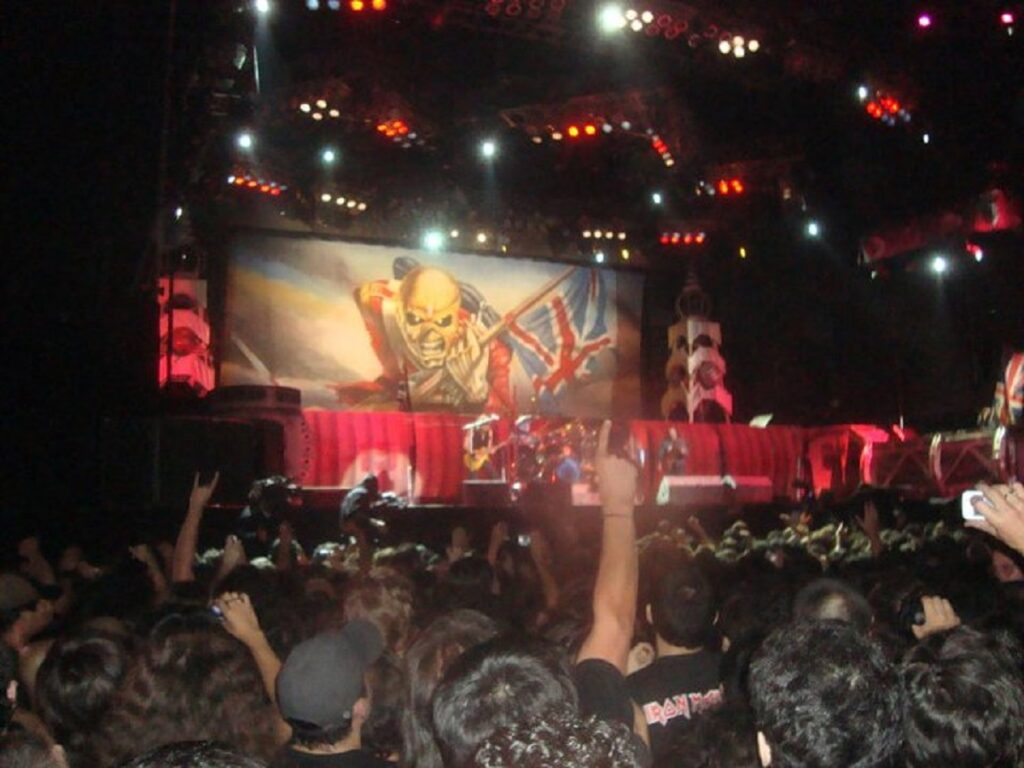 Concierto de Iron Maiden en Buenos Aires en 2011 / David Aponte, Pulzo.