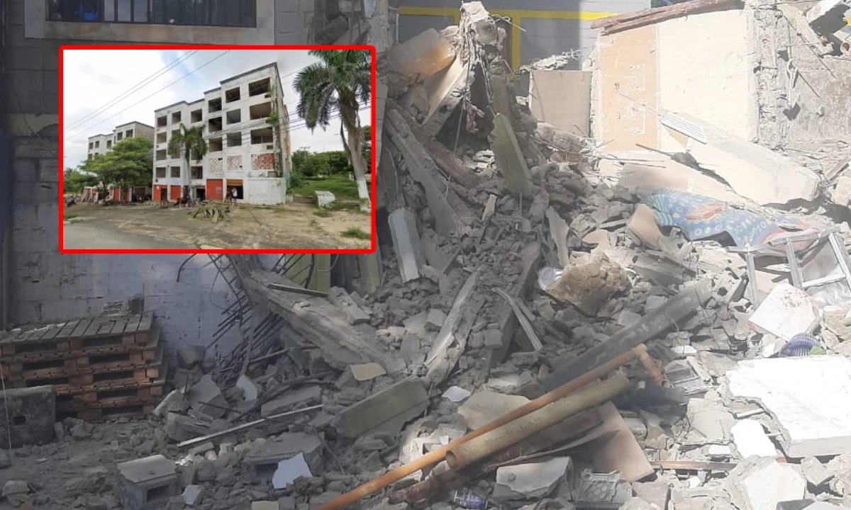 Edificio que se derrumbó en Barranquilla, fotos así se veía antes de caerse