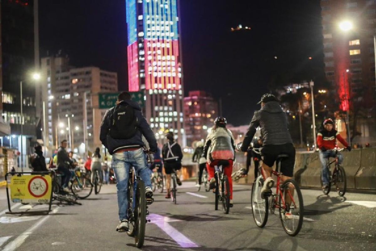 ¿Cuándo hay Ciclovía Nocturna en Bogotá en 2024? 