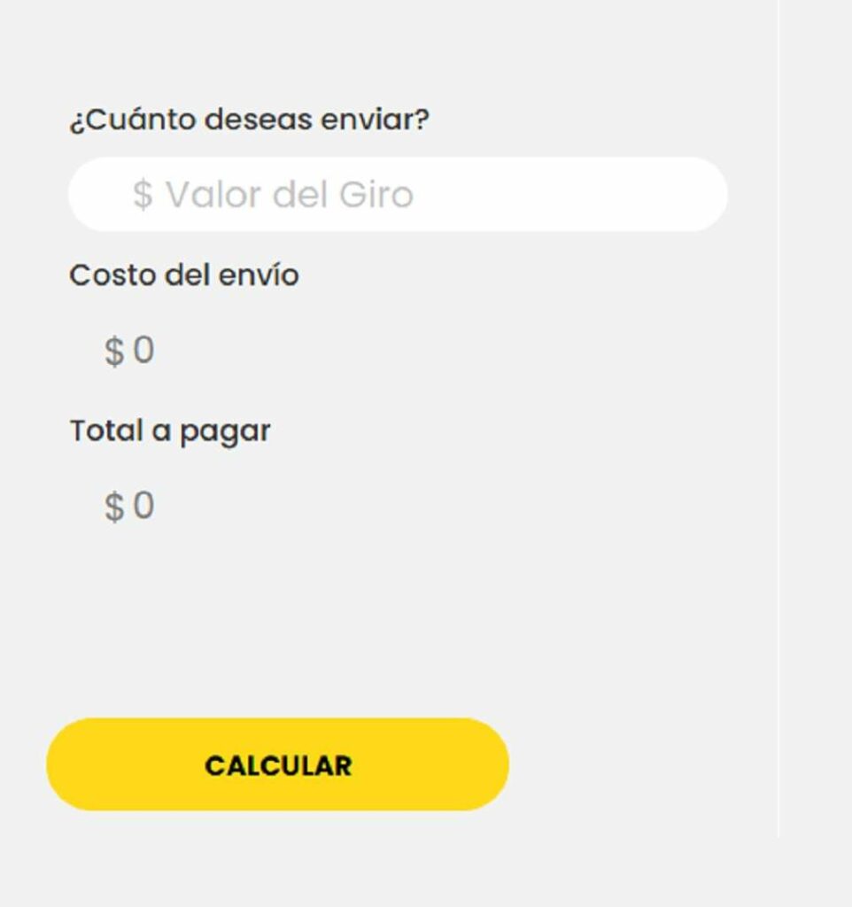 Cuánto cuesta hacer un giro con Efecty. / Efecty