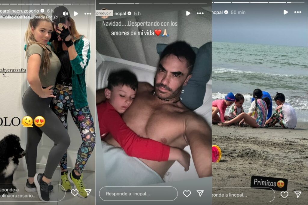 Carolina Cruz se fue de Colombia y pasará Navidad con su sobrina