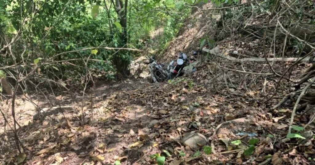 Motos de los presuntos responsables del asesinato en Aguachica.