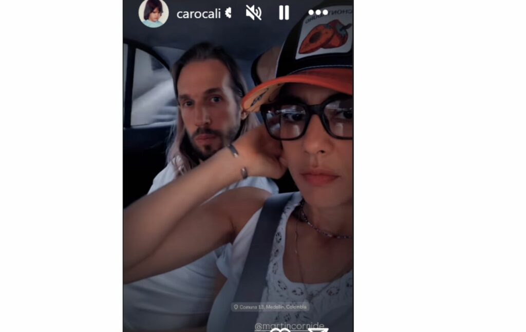 Carolina Ramírez y su novio, Martin Cornide. Foto: Instagram.