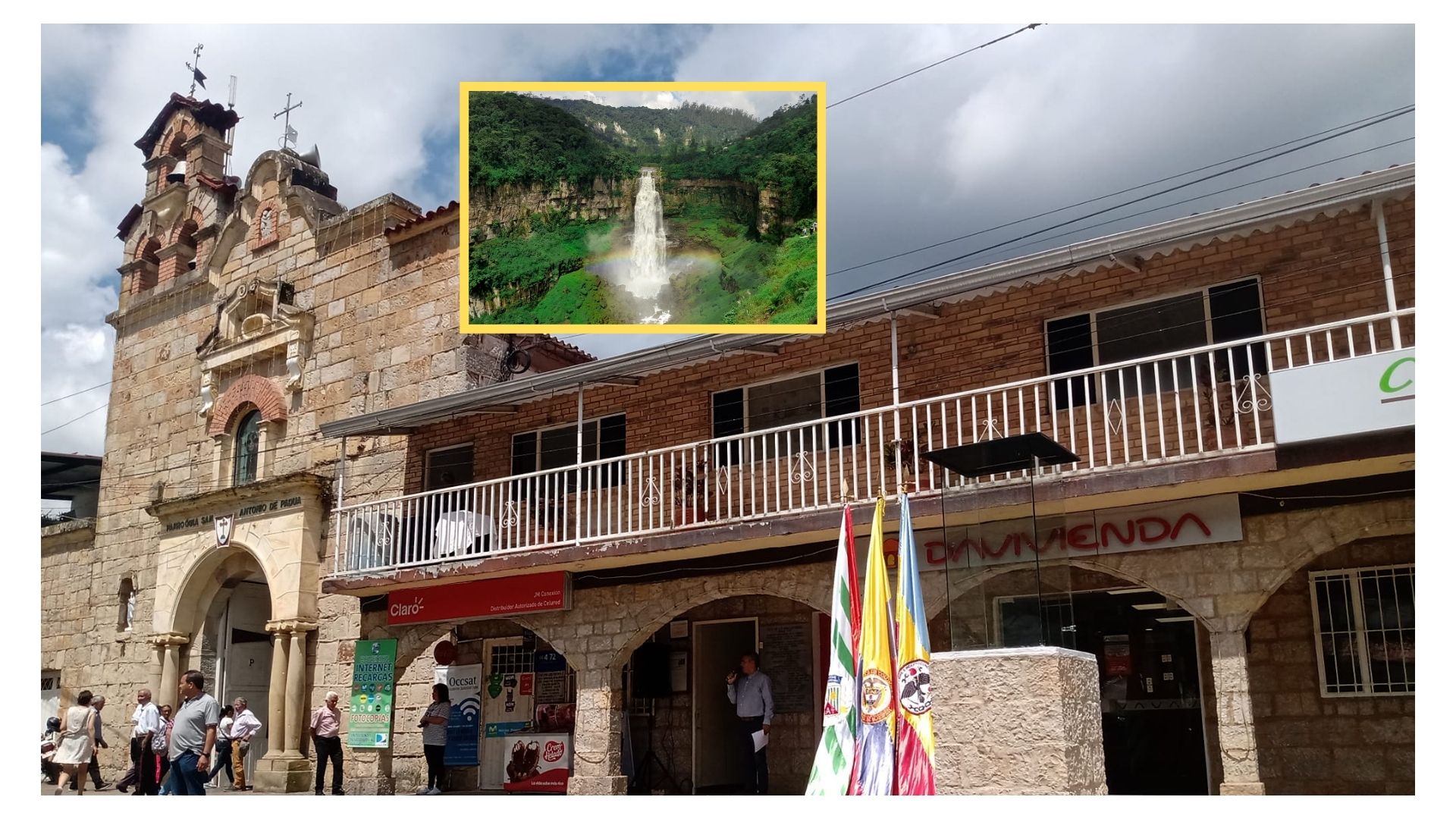 ¿Cuál es el municipio de Cundinamarca con el nombre más largo? Tiene famosa cascada