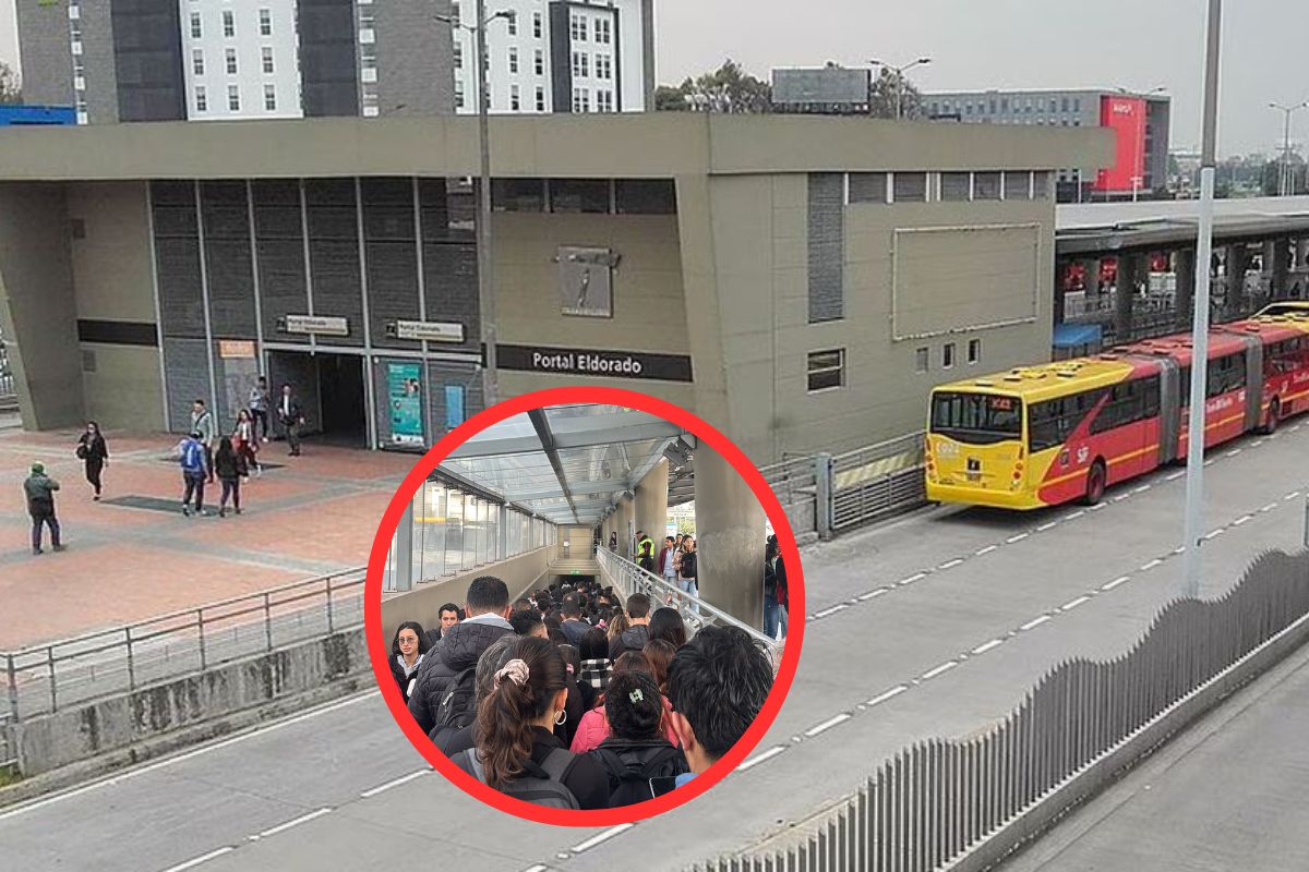 Transmilenio amaneció con problemas hoy: hay protestas en el Portal El Dorado, en la calle 26 y demoras en el Portal Suba por accidente. 