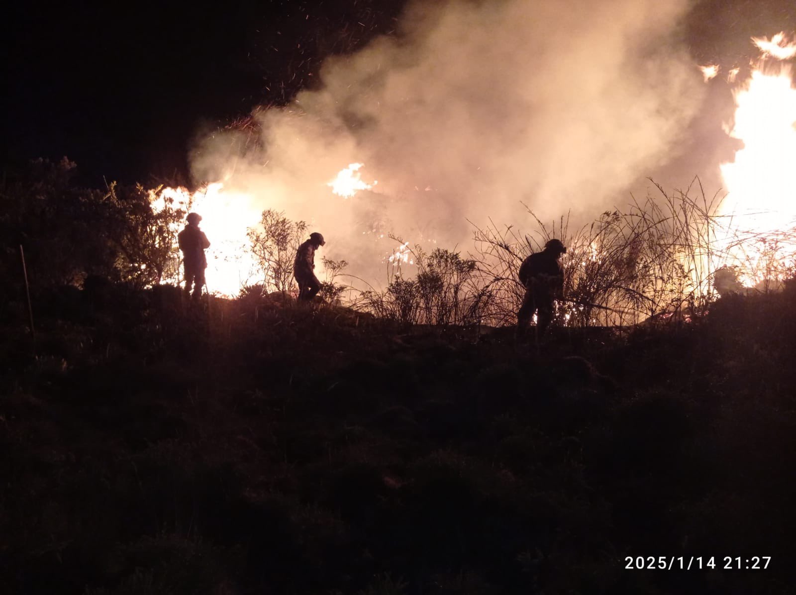 Así se ve el embalse Chingaza luego del incendio forestal que ha sufrido