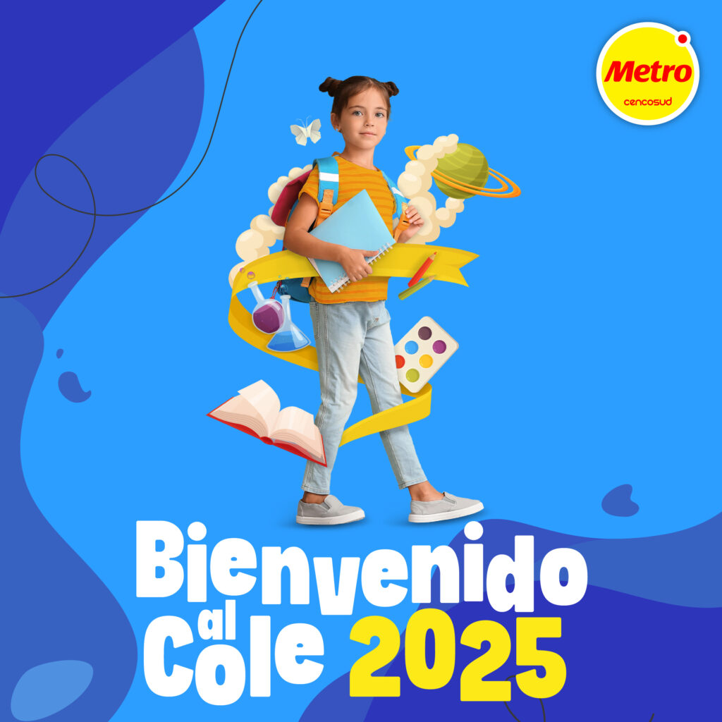 Temporada escolar en tiendas Metro con variedad y precios asequibles / Foto: Metro Cencosud.