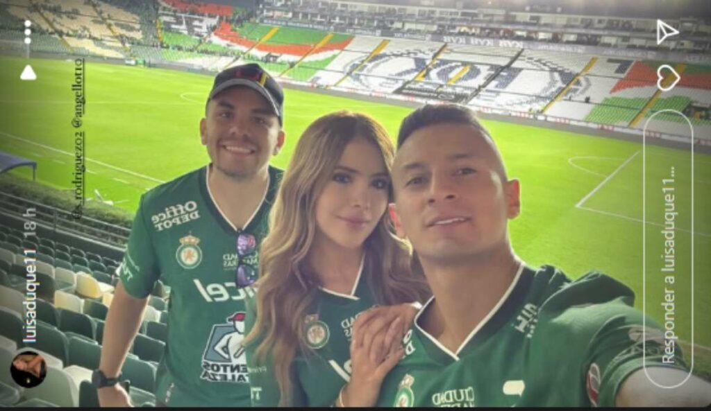 Foto de Luisa Duque, novia de James, en México./ Instagram @luisaduque11