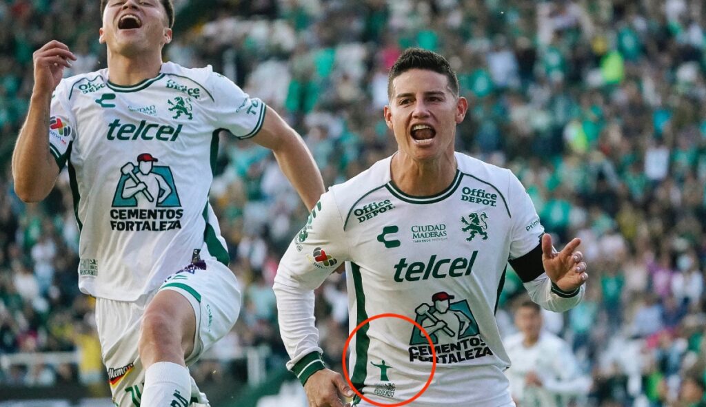 James Rodríguez, con camiseta única en Club León/Foto: Club León.