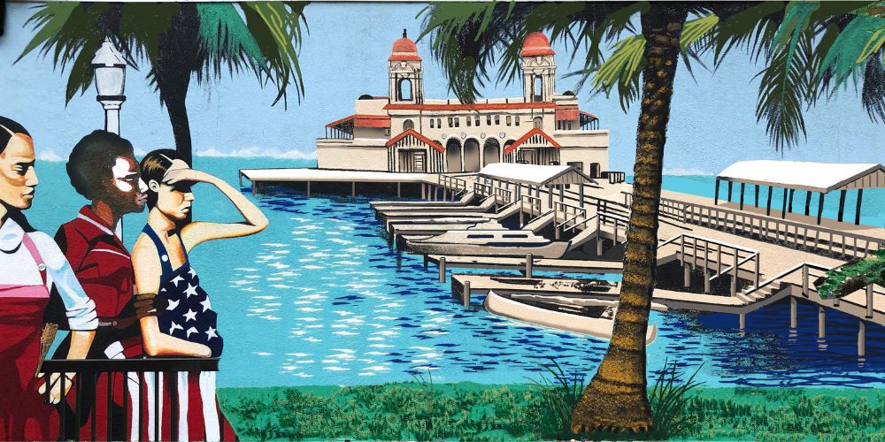 Murales en Fort Myers./ Cortesía Visit Florida