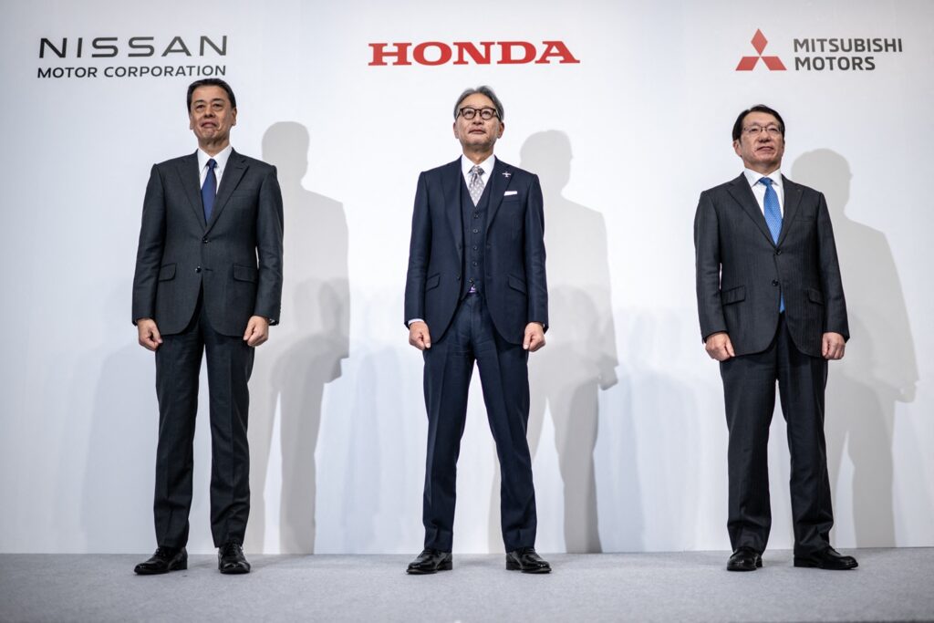 Alianza Honda, Nissan y Mitsubishi. / AFP