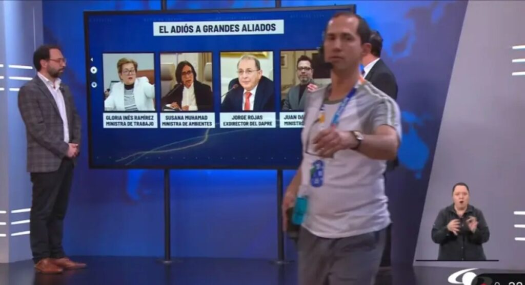 Operador de cámara de Noticias Caracol cometió error en viv