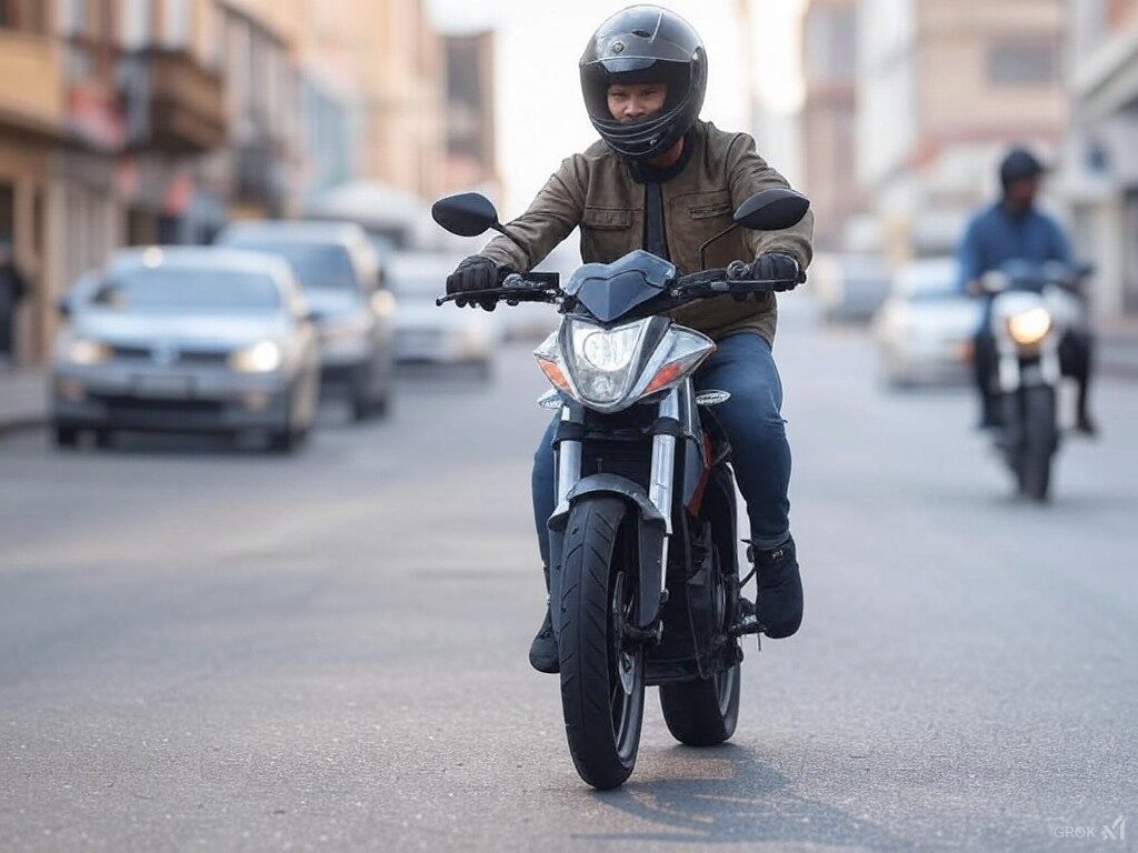 Defensas de las motos.